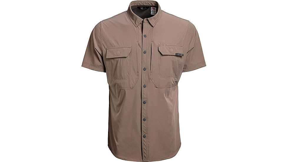 Vortex Callsign Short Sleeve Button Ups - Mens, Falcon, L, 121-36-FALL