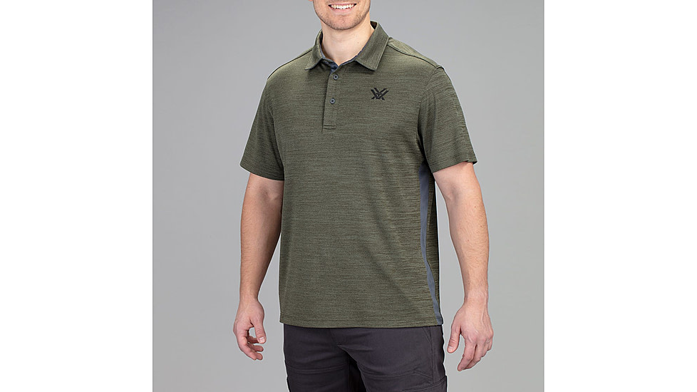 Vortex Escape Velocity Polo - Mens, Green, Medium, 121-21-FNIM