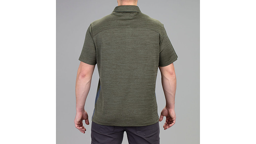 Vortex Escape Velocity Polo - Mens, Green, Medium, 121-21-FNIM