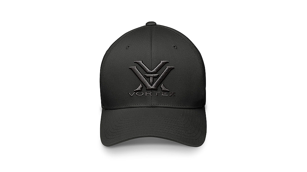 Vortex Flexfit Cap - Mens, Charcoal, Small/Medium, 120-66-CHRSM