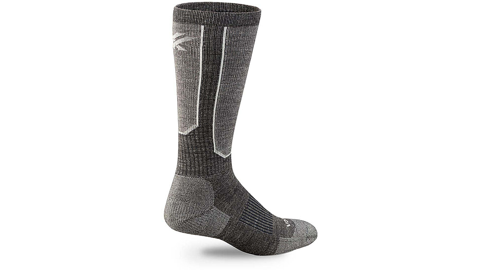 Vortex Game Trail Hunt Socks - Tick Repellent - Mens, Granite/Charcoal, M, 121-44-GRCM