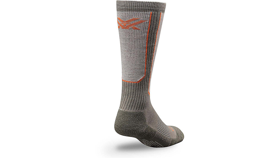 Vortex Game Trail Hunt Socks - Tick Repellent - Mens, Hunter Orange, M, 121-44-HUOM