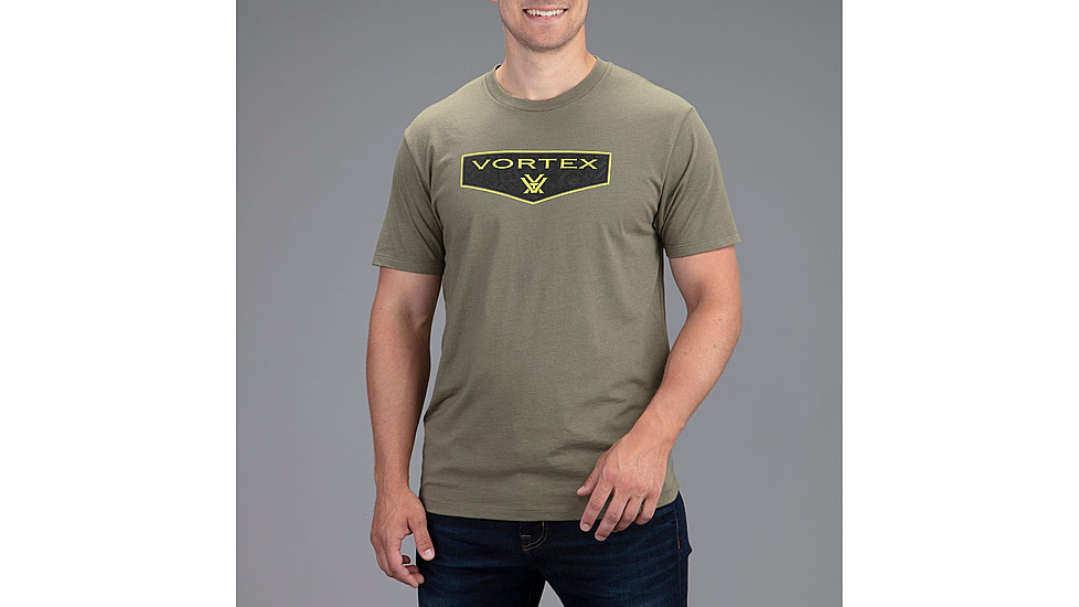 Vortex Shield T-Shirt - Mens, Military Heather, Large, 220-50-MIHL