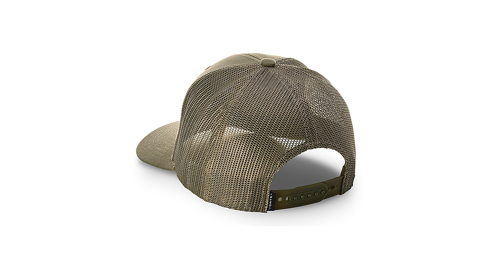 Vortex Three Peaks Cap w/Leather Patch - Mens, Green, One Size, 121-01-LOD