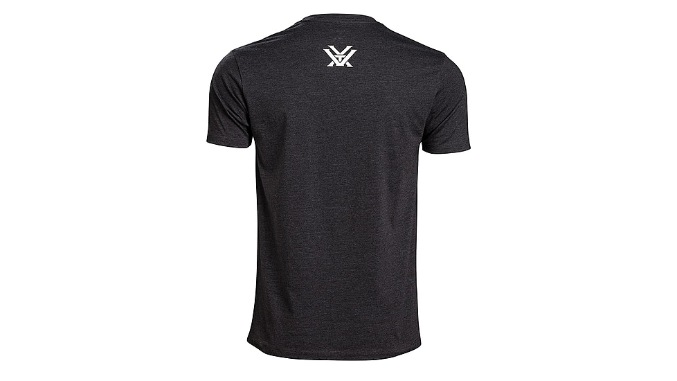 Vortex Three Peaks Short Sleeve T-Shirt - Mens, Charcoal Grey, 2XL, 121-10-CHH2X
