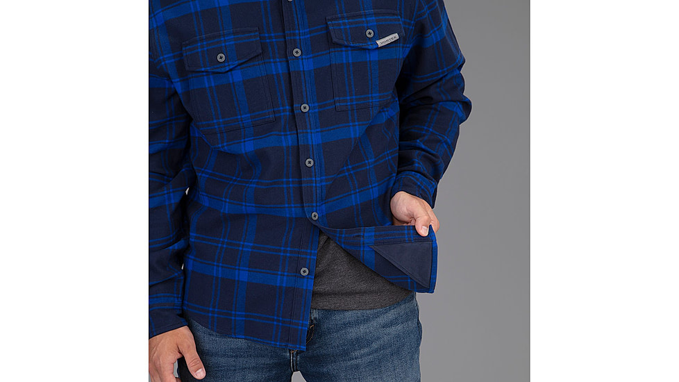 Vortex Timber Rush Flannel - Mens, Blue Jay, Small, 220-14-BLJS