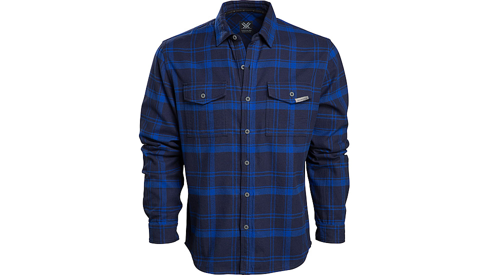Vortex Timber Rush Flannel - Mens, Blue Jay, Small, 220-14-BLJS