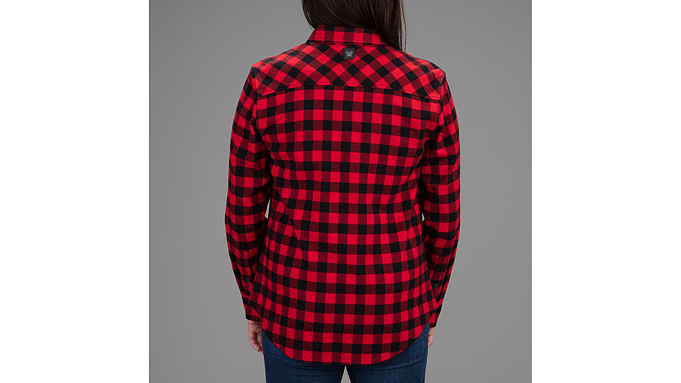 Vortex Timber Rush Flannel - Womens, Red Buffalo, Extra Large, 220-26-RBOXL