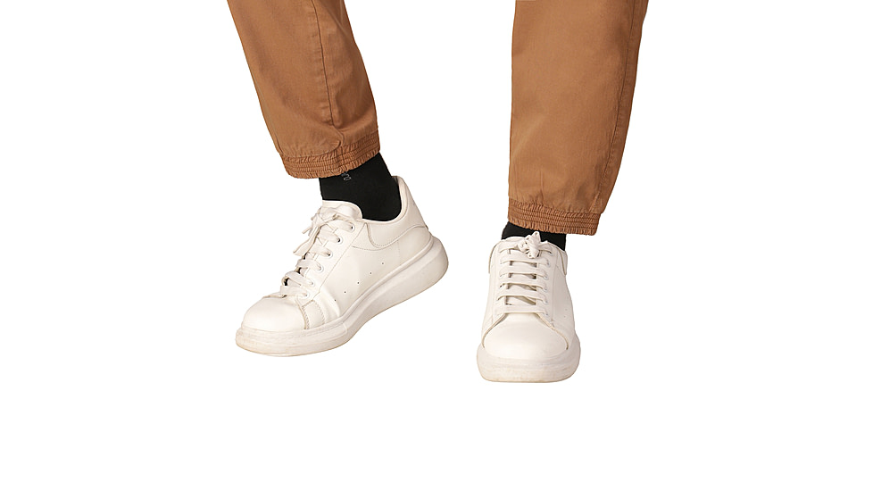 White Duck Cargo Stretch Jogger Pants - Mens, Caramel, Large, WD-JPC-CA-03