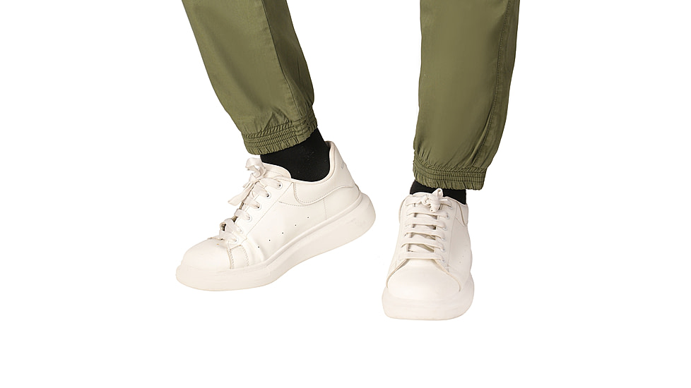 White Duck Essential Stretch Jogger Pants - Mens, Olive, Large, WD-JP-OL-03
