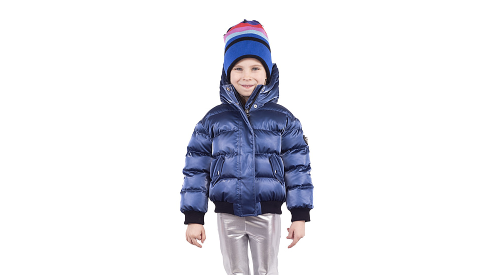 Woodpecker Chickadee Short Coat - Kids, Blue, 4-5, 682670668195