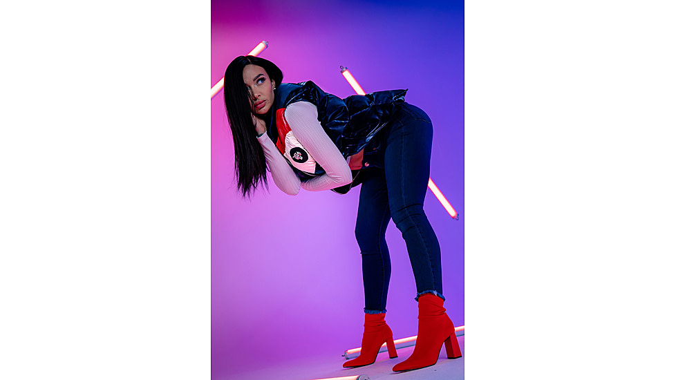 Woodpecker Vest, Red Winged/Navy Red White, S, WPU001-RW-S