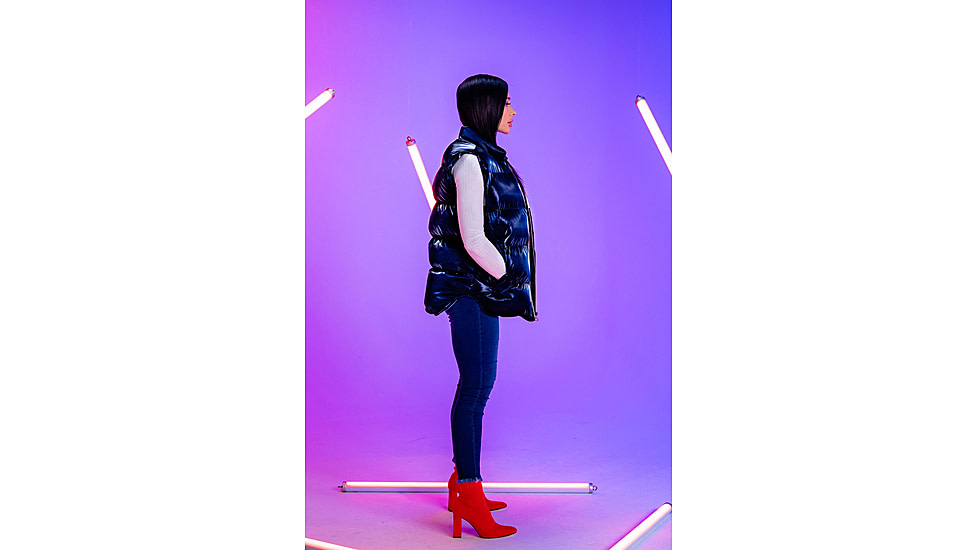 Woodpecker Vest, Red Winged/Navy Red White, S, WPU001-RW-S