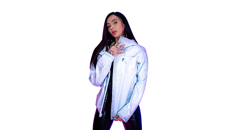 Woodpecker Wind Shell - Women's, Large, Creme de Menthe/Blue, WPW011-CDM-L