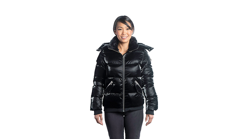 Woodpecker Woody Bomber Jacket - Women's, All Wet Black, XLarge, WPW006-AWB-XL