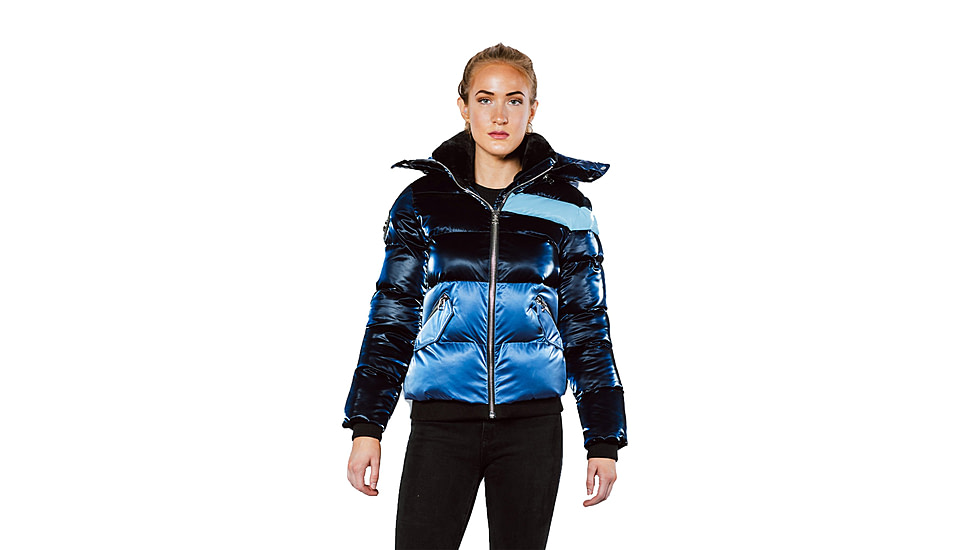 Woodpecker Woody Bomber Jacket - Womens, Blue Steel, Small, 682670666986