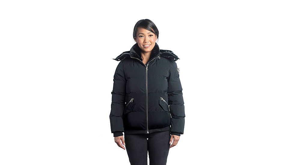 Woodpecker Woody Bomber Jacket - Womens, Matt Black, Large, 682670666290