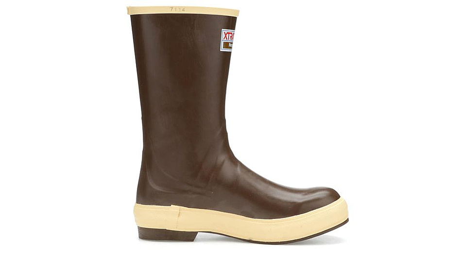 Xtratuf 12 in Plain Toe Legacy Boot - Mens, Copper/Tan, 5, 22172G-CTM-050