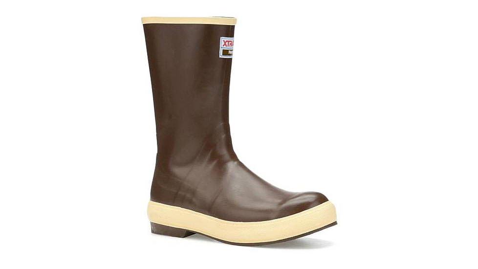 Xtratuf 12 in Plain Toe Legacy Boot - Men's, Copper/Tan, 5, 22172G-CTM-050