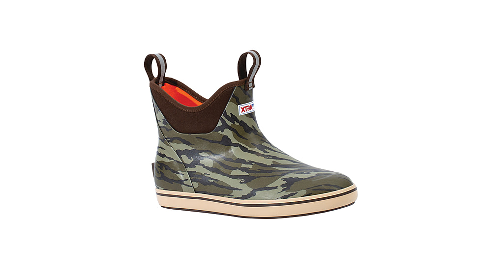 Xtratuf 6 in Ankle Deck Boot - Men's, Bottomland Original, 9, XMAB-MOB-CAM-090