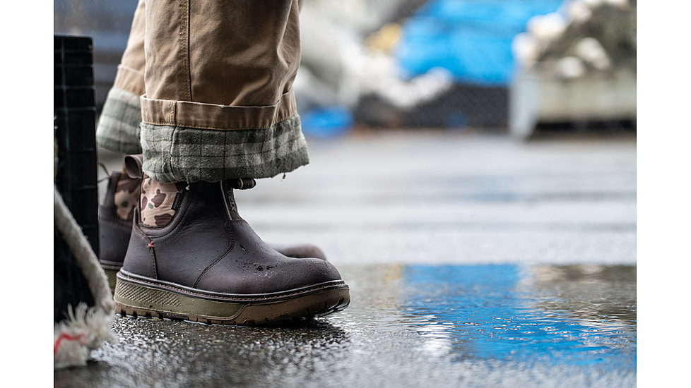Xtratuf Bristol Bay Chelsea Boot - Mens, Brown/Camo, 8.5, XBC-DCAM-CAM-085