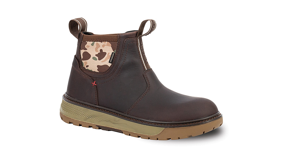 Xtratuf Bristol Bay Chelsea Boot - Men's, Brown/Camo, 8.5, XBC-DCAM-CAM-085