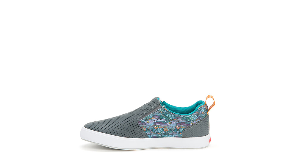Xtratuf Canvas Sharkbyte Deck Shoe - Womens, Gray, 11, XSW-7GG-GRY-110