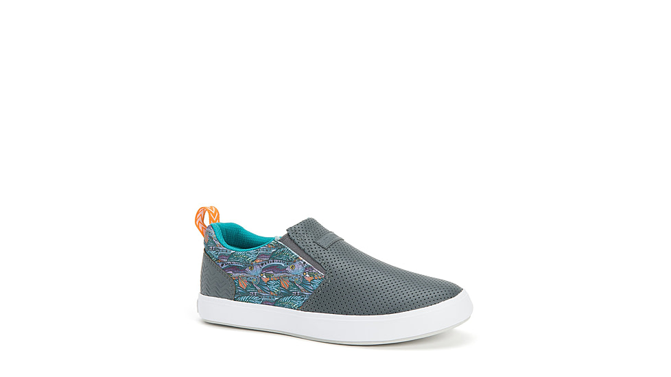 Xtratuf Canvas Sharkbyte Deck Shoe - Womens, Gray, 11, XSW-7GG-GRY-110