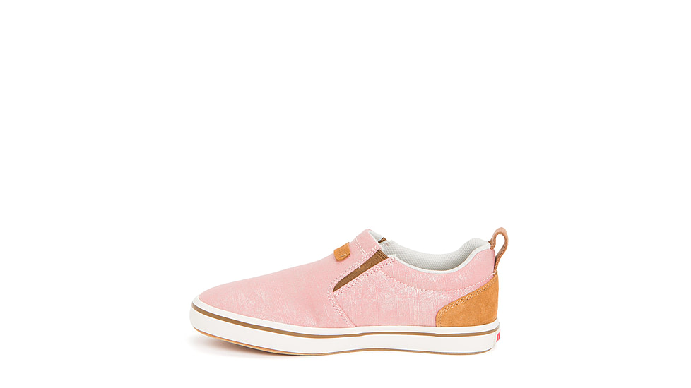 Xtratuf Canvas Sharkbyte Deck Shoe - Womens, Salmon, 6, XSW-700-ORG-060