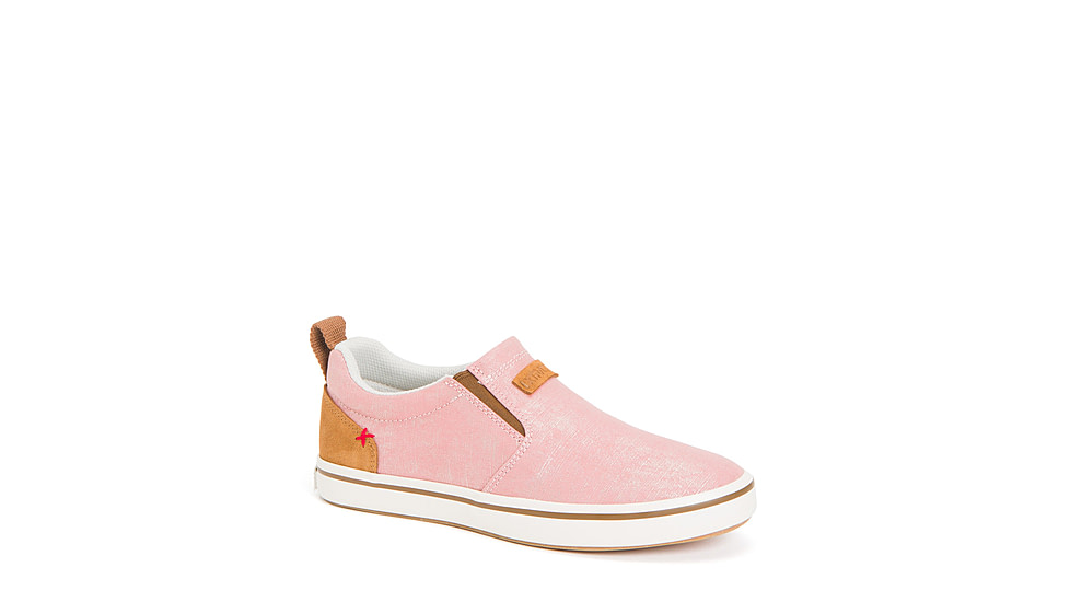 Xtratuf Canvas Sharkbyte Deck Shoe - Women's, Salmon, 6, XSW-700-ORG-060