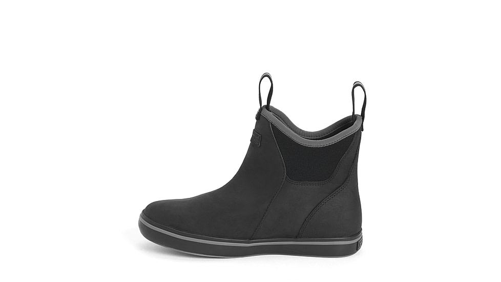 Xtratuf Leather 6 in Ankle Deck Boot - Womens, Black, 11, XWAL-000-BLK-110
