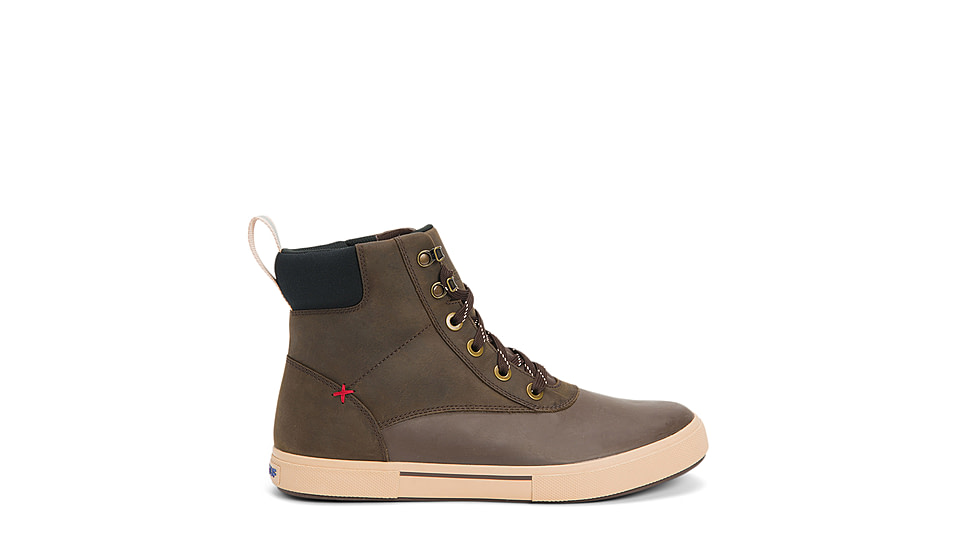Xtratuf Leather Ankle Deck Boot Lace Shoe - Mens, Chocolate, 11.5, LAL-900-BRN-115