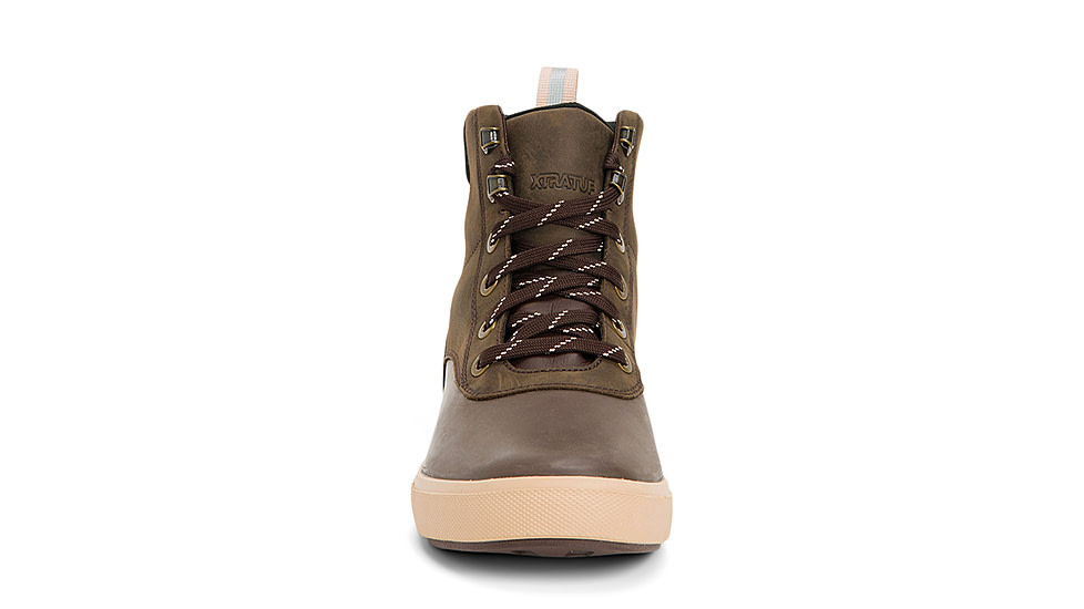 Xtratuf Leather Ankle Deck Boot Lace Shoe - Mens, Chocolate, 11.5, LAL-900-BRN-115