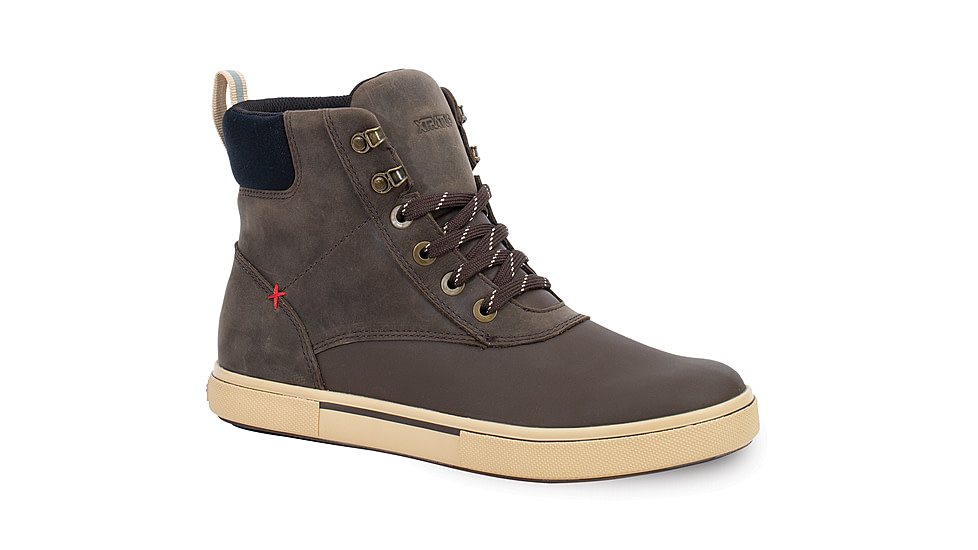 Xtratuf Leather Ankle Deck Boot Lace Shoe - Men's, Chocolate, 11.5, LAL-900-BRN-115