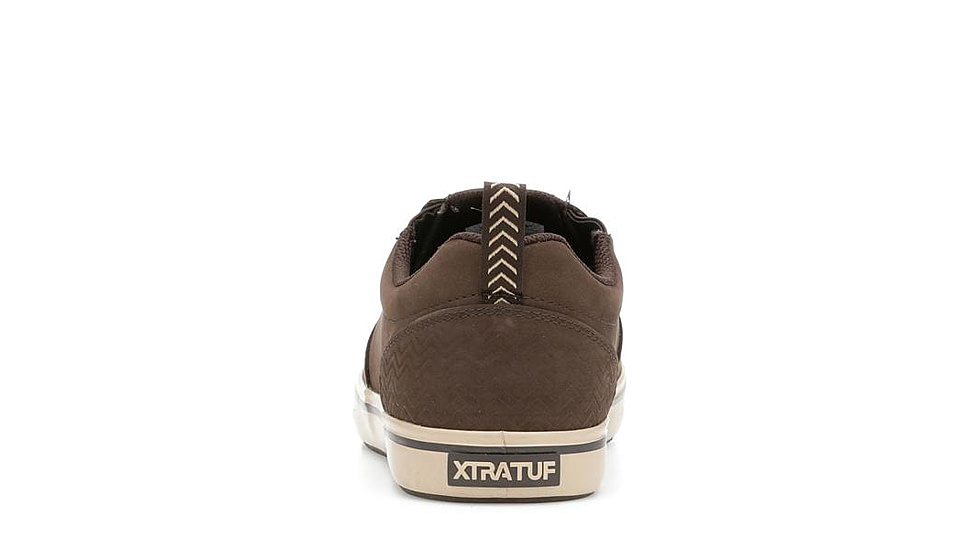 Xtratuf Sharkbyte Nubuck Leather Deck Shoes - Mens, Chocolate, 7.5, 22501-BRN-075