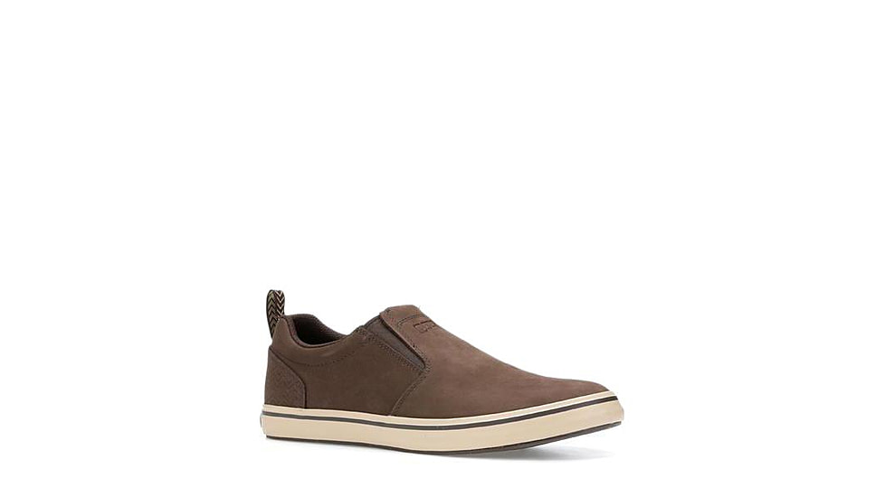 Xtratuf Sharkbyte Nubuck Leather Deck Shoes - Mens, Chocolate, 7.5, 22501-BRN-075