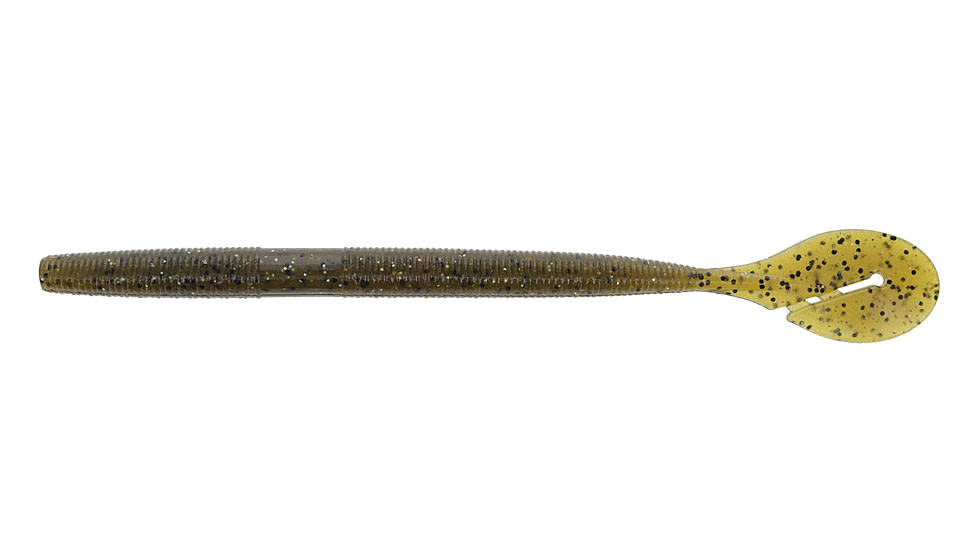 Yamamoto Baits Speed Senko Worm, 7, 7in, Green Pumpkin Magic, YAM-SPSEN7-355