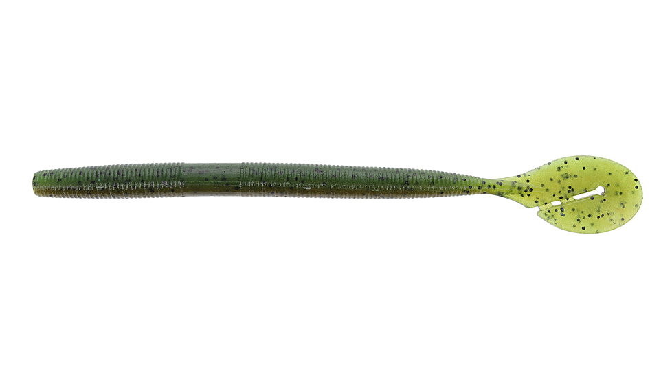 Yamamoto Baits Speed Senko Worm, 7, 7in, Green Pumpkin-Watermelon, YAM-SPSEN7-912