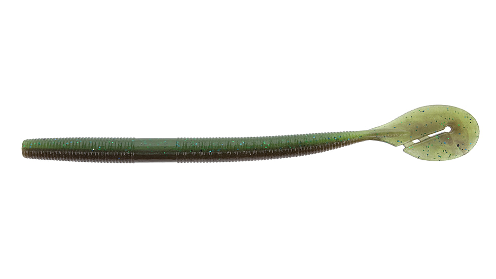 Yamamoto Baits Speed Senko Worm, 7, 7in, Green Weenie, YAM-SPSEN7-960