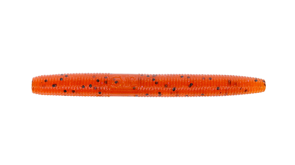 Yamamoto Baits Slim Senko Worm, 10, 3in, Fire Craw, YAM-9B-10-9003