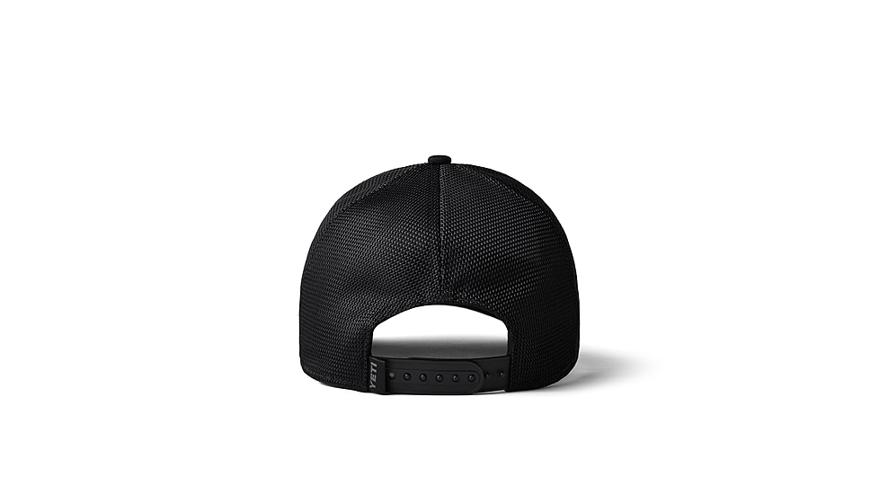 Yeti Core Patch Trucker Hat Black on Black, Black, One Size, 21023005558