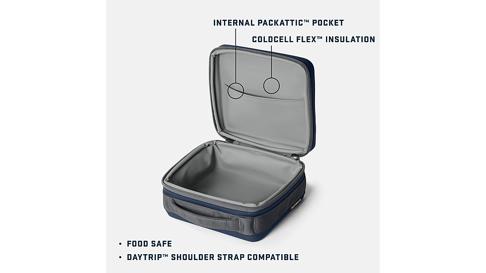 Yeti Daytrip Lunch 3L Box, Navy, 3 L, 18060131863