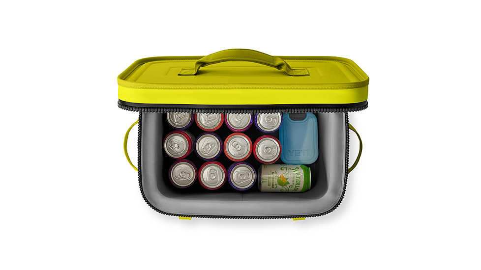 Yeti Hopper Flip 18 Soft Cooler, Firefly Yellow, 18 L, 18060131606