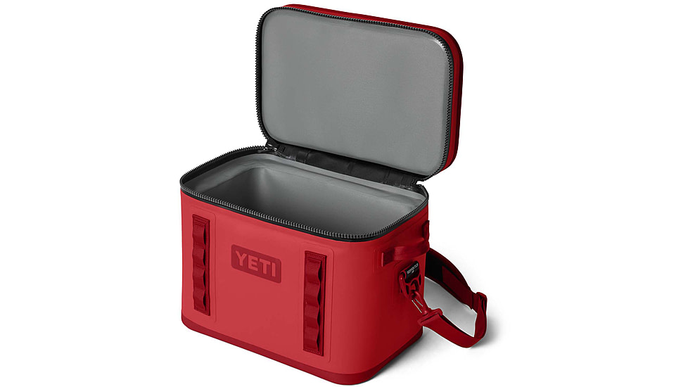 Yeti Hopper Flip 18 Soft Cooler, Rescue Red, 18 L, 18060131619
