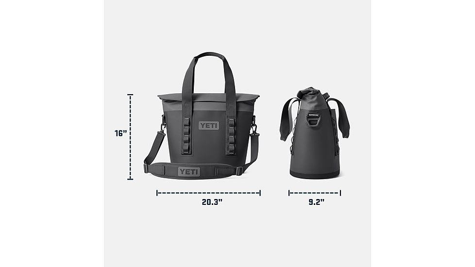 Yeti Hopper M15 Soft Cooler, Big Sky Blue, 15 L, 18060131615