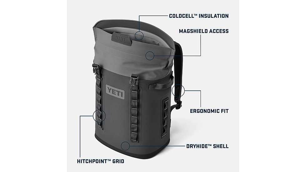 Yeti Hopper M20 Backpack, Navy, 20 Quart, 18060131428