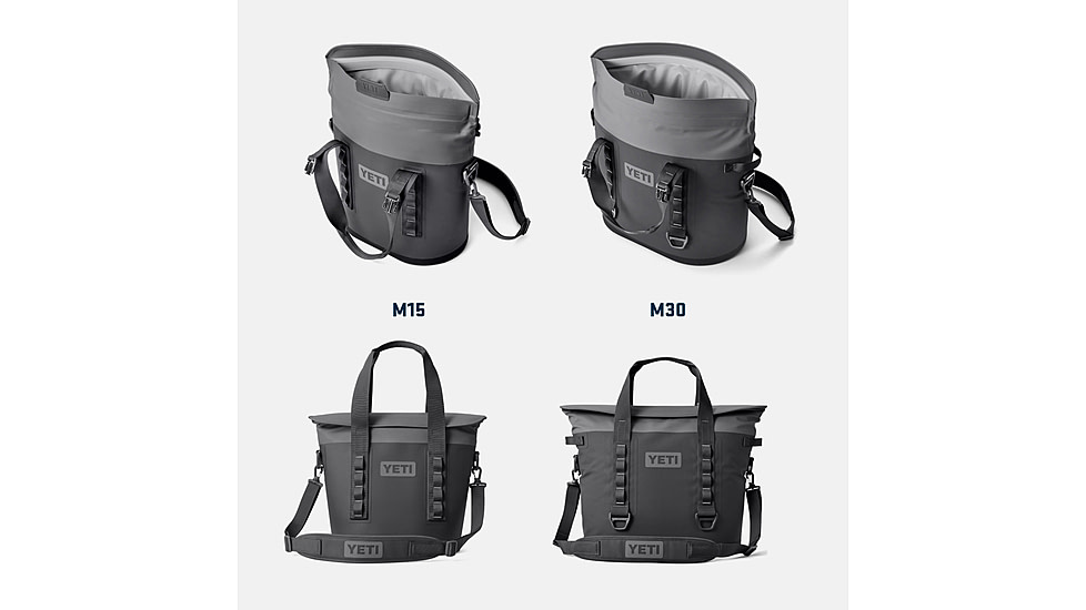 Yeti Hopper M15 Soft Cooler, Big Wave Blue/Navy, 15 Liter, 18060131393