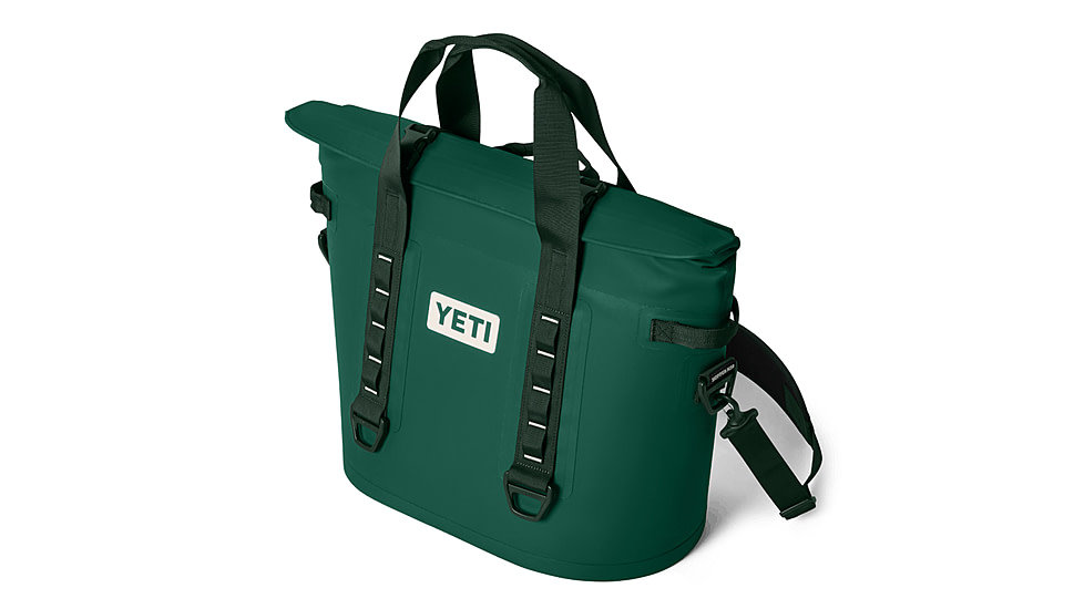 Yeti Hopper M30 Tote Soft Cooler, Black Forest Green, 18060131822