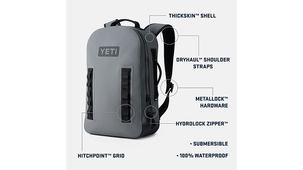 Yeti Panga 28 Liters Backpack, Black, 28 Quart, 18060131003