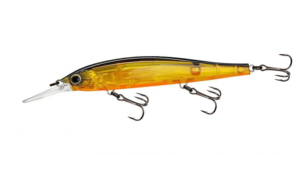 Yo-Zuri 3DB Jerkbait 110 Deep Suspending Lure, 110mm, Prism Gold/Black, R1372 PGBL